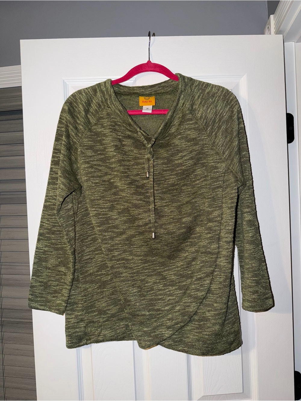 Cozy Olive Green Pullover